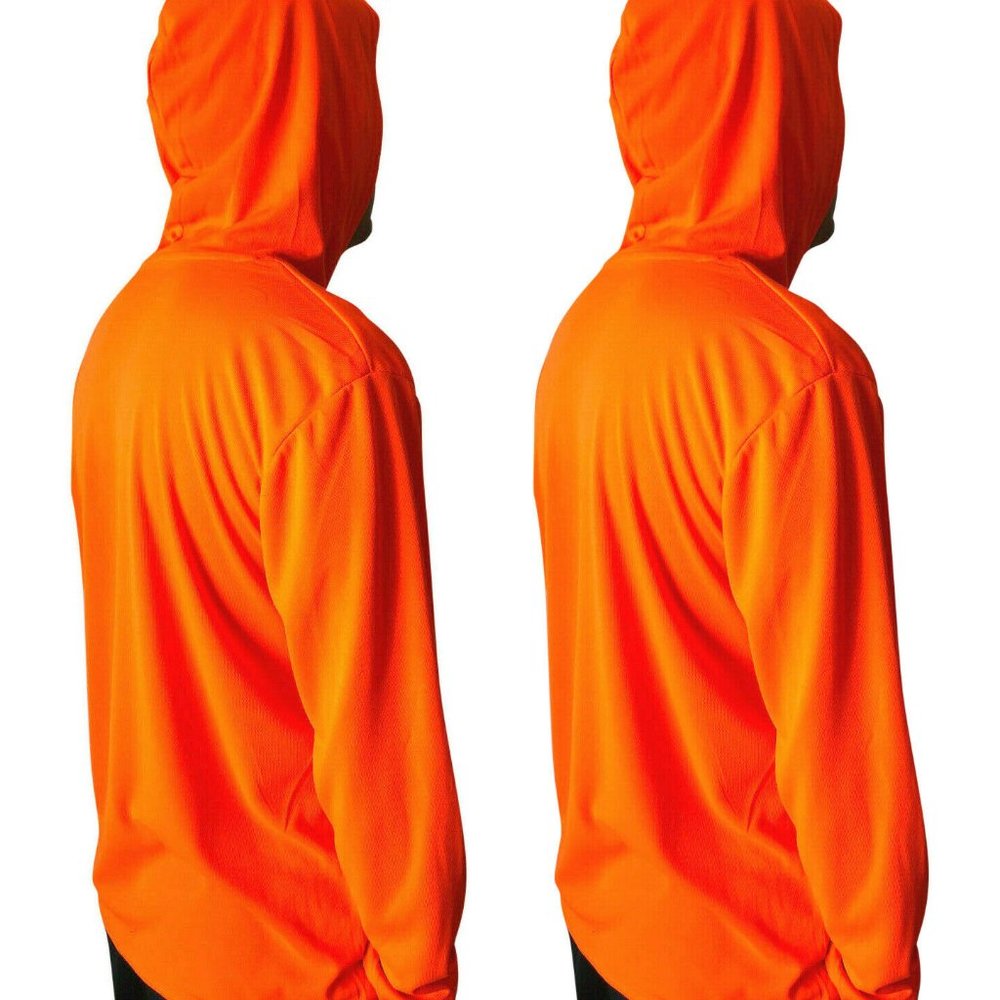 2pcs Safety Construction Work Long Sleeve Sweater